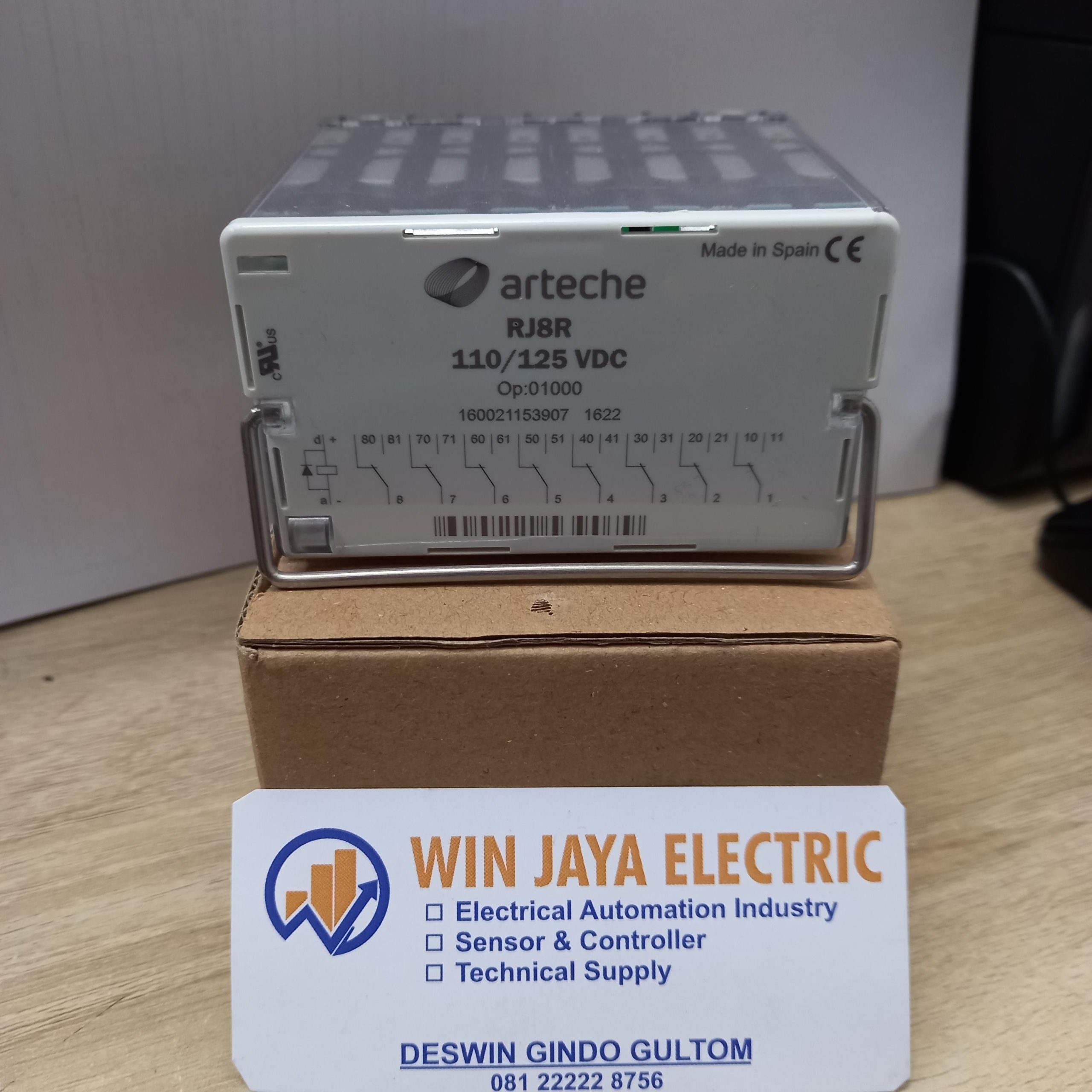 Arteche TDF2 110Vdc Time Delay Relay 2C/O DPDT – WinJayaElectric.com