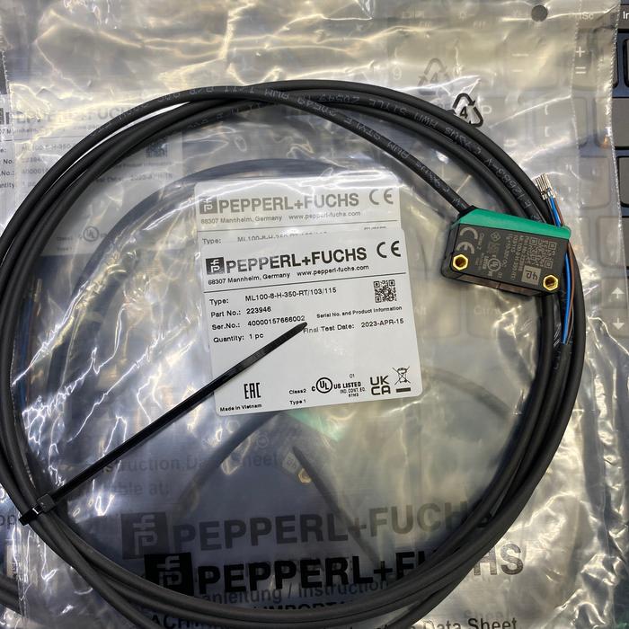 Pepperl Fuchs ML100-8-H-350-RT/103/115 Part No 223946 Background suppression sensor